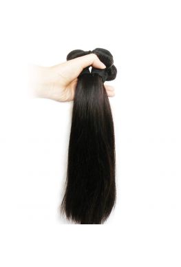 Brazilian Virgin Silk Straight Hair Weave 3 Bundles--hw01