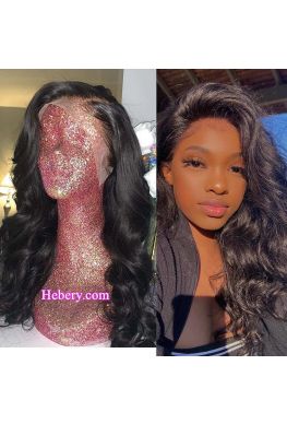 Brazilian virgin Loose Wave Full Lace Wig 100% Human Hair--hb180