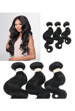 Brazilian Virgin Body Wave Hair Weave 3 Bundles--hw05