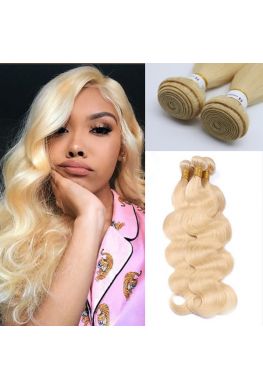 Brazilian Virgin 613 color body wave 3 Bundles--hw613