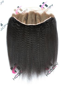 13x4 lace frontal Brazilian Virgin Italian yaki--hf03