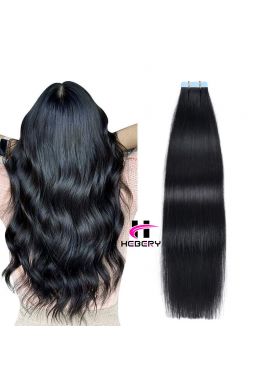 Tape in extensions Brazilian virgin human hair--Tapeins 