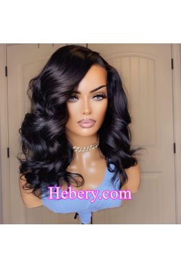 Wear &Go Wig Pre Cut Lace Pre plucked 13*6 5*5 HD Lace Wig Wave Bob Brazilian virgin human hair--WG365