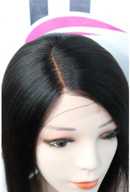 Bob style full lace Silk Top wig brazilian virgin human hair--hb222