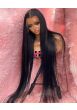 Stock Silky Straight 13*6 HD Lace Front Wig Brazilian virgin Pre plucked hairline--hd888