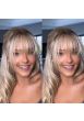 Platinum wave Wear &Go Wig Pre Cut Lace 13*4 Lace Wig 100% remy human hair--WG419